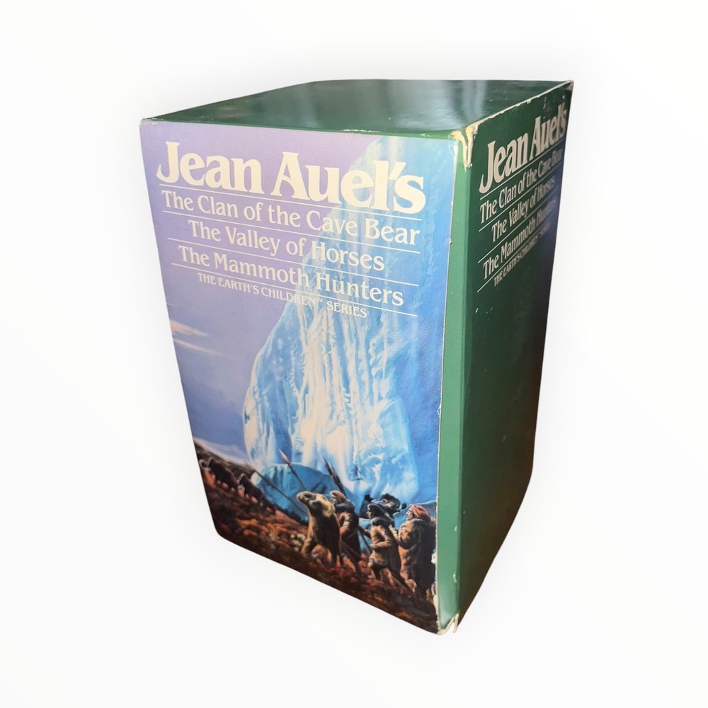 Jean M Auel Earths Children Series 3Bk Box Set Clan of Cave Bear Horses Mammoth - Picture 3 of 7